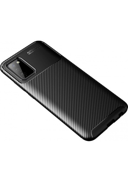 Bfs Samsung Galaxy A02S Kılıf Auto Focus Karbon Kapak - Siyah fiyatları