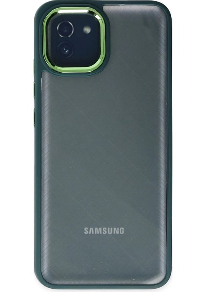 Bfs Samsung Galaxy A03 Kılıf Dora Kapak - Haki Yeşil modelleri