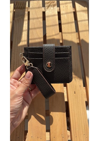 Kadın Çıtçıt Kapamalı Anahtarlık ve Kartlık Detaylı Cüzdan modelleri