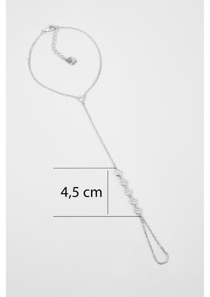 Özel So Chıc... Taşlı 18 Ayar Beyaz Altın Kaplama 24 cm Gümüş Şahmeran modelleri