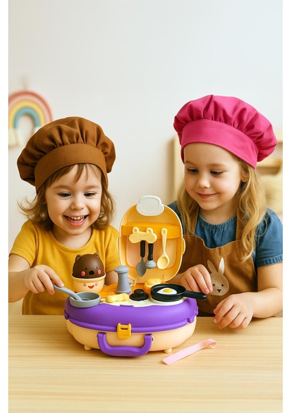 Elif’in Sihirli Musluklu Sırt Çantalı Mutfağı - Aksesuarları ile