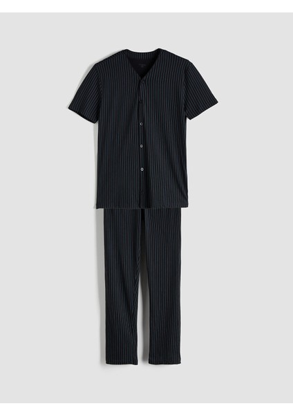 Yeni Sezon Standart Kalıp Erkek Pijama Takımı indirimleri