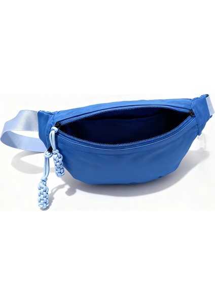 Mavi Renk Çapraz Çanta Bel Çantası Spor Çantası Ultra Hafif Oxford Kumaş Suya Dayanıklı