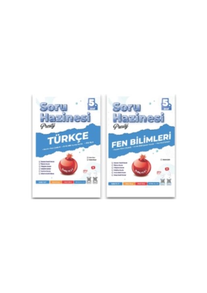 5.sınıf Prestij Türkçe - Fen Bilimleri Soru Hazinesi