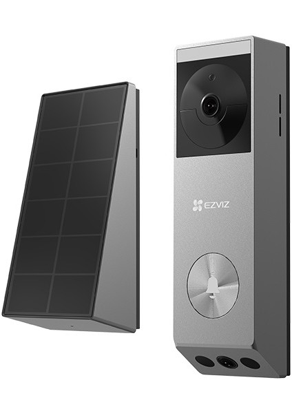 Ezvız CS-EP3X (3mp+2mp) Güneş Panelli 2k Görüntülü Kapı Zili