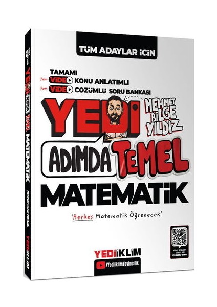 Yediiklim Kpssalesdgs Yedi 7 Adımda Temel Matematik Video Konu Çözümlü Soru Bankası Paragraf2 Hediye