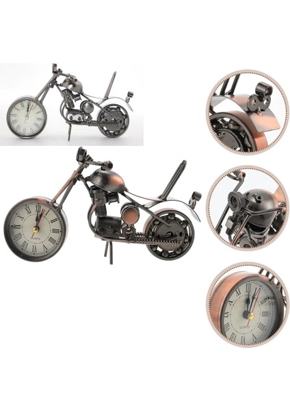 Metal Motosiklet Saat ( Lisinya )