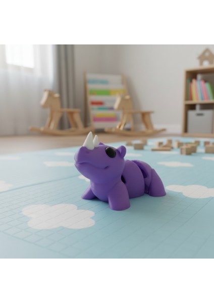 Kıpkıp Mini Dostlar 3D Hareketli Oyuncak Serisi- Safari Hayvanları Seti modelleri
