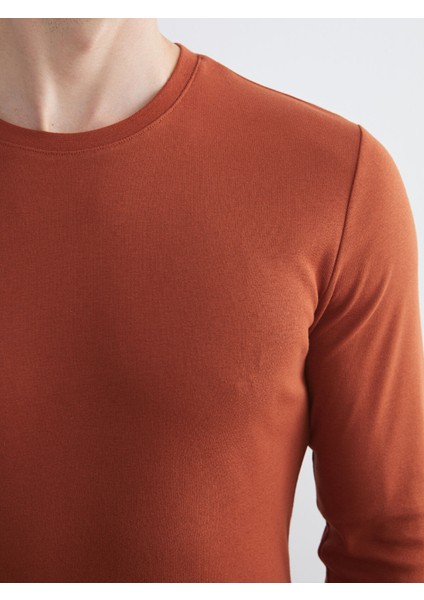 Yeni Sezon Bisiklet Yaka Basic Uzun Kollu Erkek Tişört modelleri