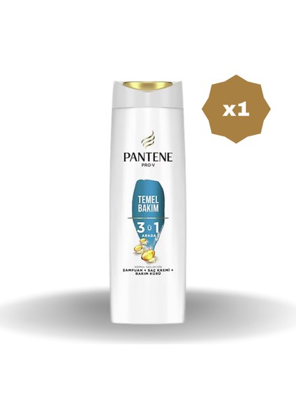 Temel Bakım 3'ü 1 Arada Şampuan 400 ml - (1 Adet)