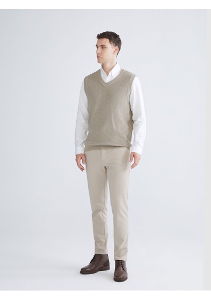 Yeni Sezon Standart Kalıp V Yaka Erkek Triko Süveter fiyatları