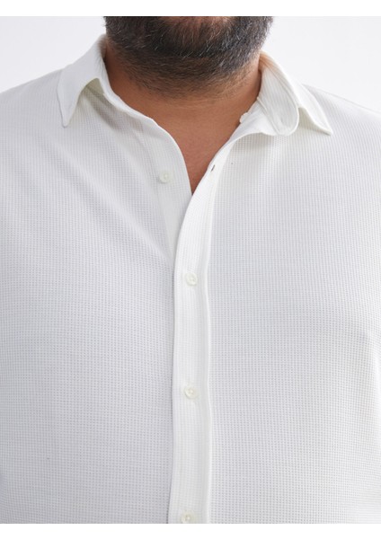 Yeni Sezon Büyük Beden Slim Fit Uzun Kollu Erkek Gömlek modelleri