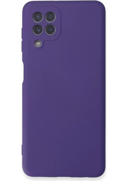 Bfs Samsung Galaxy A22 Kılıf Nano Içi Kadife Silikon - Mor
