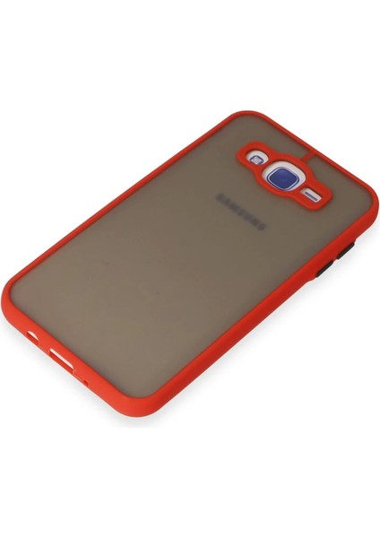 Bfs Samsung Galaxy J7 Kılıf Montreal Silikon Kapak - Kırmızı fırsatları