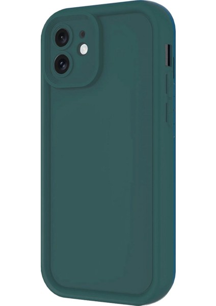 Bfs iPhone 11 Kılıf Viera Silikon - Koyu Yeşil