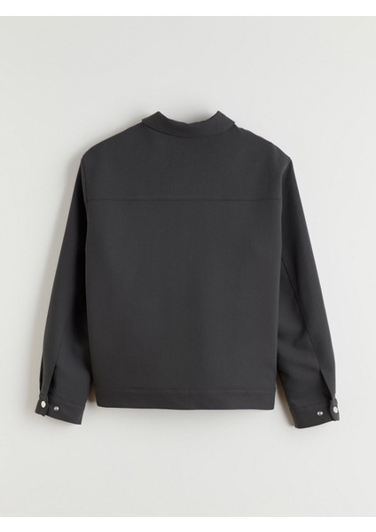 Yeni Sezon Standart Kalıp Gömlek Yaka Erkek Ceket modelleri