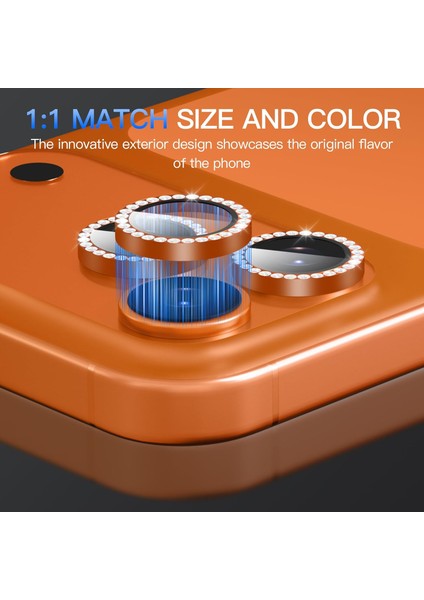 iPhone 17 Pro / 17 Pro Max Kılıf Parlak Taşlı Kamera Koruma Renkli Lens Koruyucu Temperli Cam fiyatları