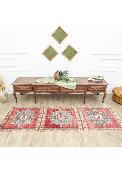 Krista Madalyon Desenli El Dokuma Yolluk 81X240 cm fiyatları