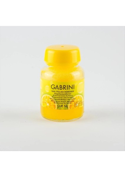 Buğz Gabrini Oje Sil Süngerli Cam Aseton 75 ml