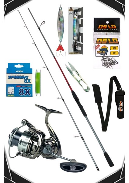 Next 4000 Big Bass 270CM 15-40GR 8x Spin Olta Seti