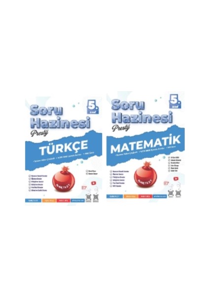 5.sınıf Prestij Türkçe - Matematik Soru Hazinesi