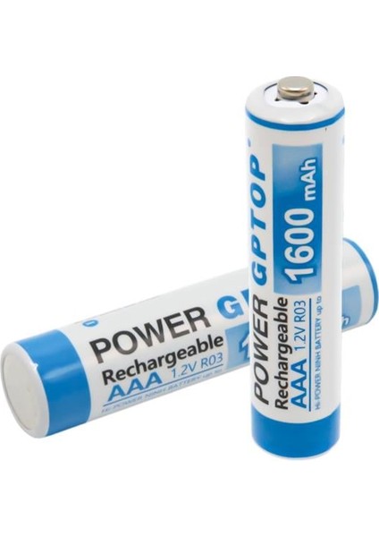 Powermaster PM-9539 Ni-Mh 1.2V 1600MAH Aaa Şarj Edilebilir Şarjlı Ince Kalem Pil (2'li Paket) fiyatları