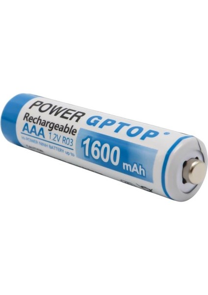 Powermaster PM-9539 Ni-Mh 1.2V 1600MAH Aaa Şarj Edilebilir Şarjlı Ince Kalem Pil (2'li Paket) modelleri
