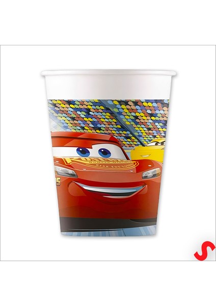 Cars 3 Next Generation Karton Bardak - 8 Adet modelleri