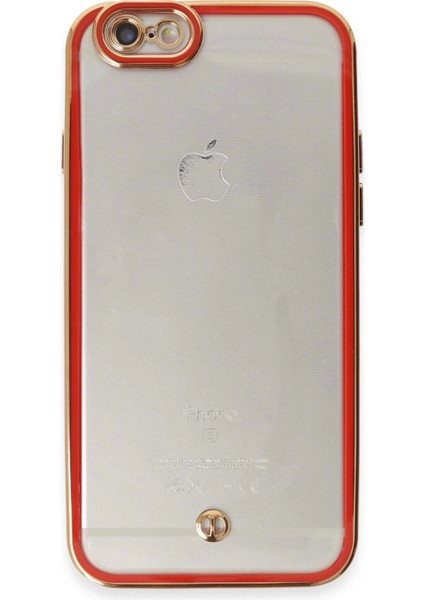 Bfs iPhone 6 Kılıf Liva Lens Silikon - Kırmızı fiyatları