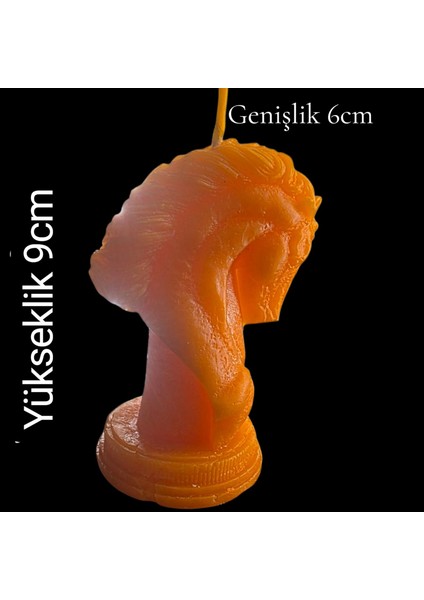 Dekoratif At Figürü Kokulu Mum