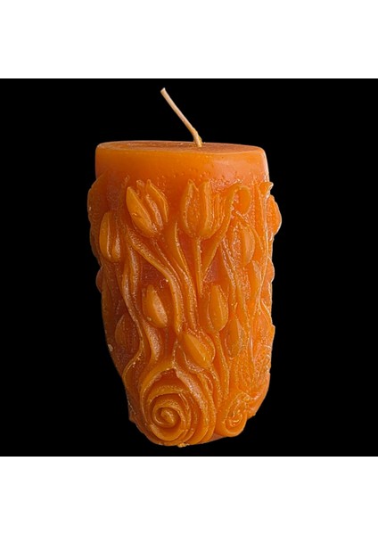 Dekoratif Çiçek Desenli Kokulu Mum fiyatları