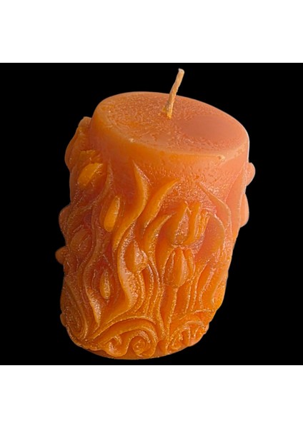 Dekoratif Çiçek Desenli Kokulu Mum fırsatları