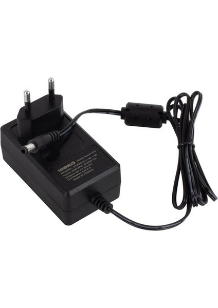 Weko 9 Volt - 3 Amper 5.5x2.5 Uçlu Priz Tipi Plastik Kasa Adaptör modelleri