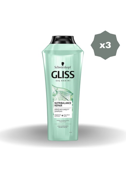 Nutribalance Şampuan 360 ml - (3 Adet)
