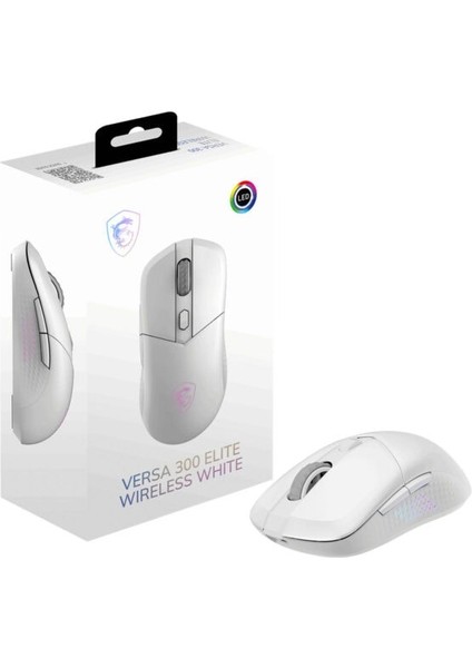 Msı Versa 300 Elıte W White Rgb Kablosuz Gaming Mouse