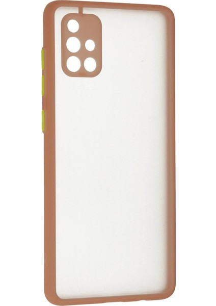 Bfs Samsung Galaxy A71 Kılıf Montreal Silikon Kapak - Pembe modelleri