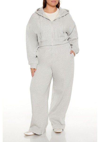 Plus Size French Terry Sweatshirt fırsatları