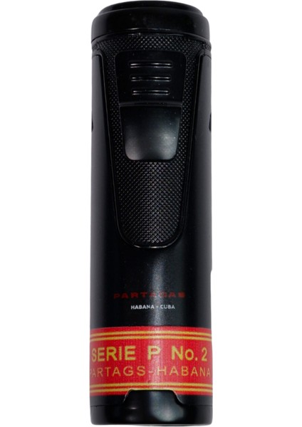 Partagas Özel Üretim 4 Torch Pürmüz Siyah Puro Çakmağı