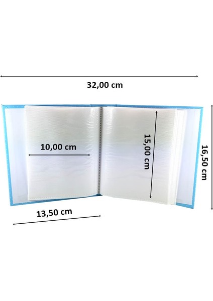 Bebek Fotoğraf Albümü, 10CM x 15CM x 100 Resimlik - Mavi indirimleri