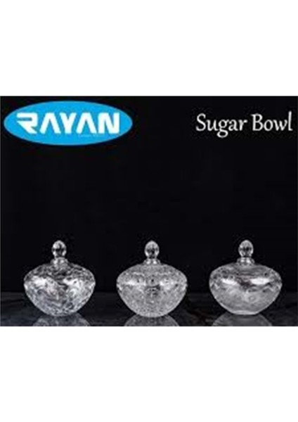 Cam Şekerlik Sugar Bowl ROYALEKS-G-504BC