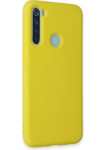 Bfs Xiaomi Redmi Note 8 Kılıf Nano Içi Kadife Silikon - Sarı fiyatları