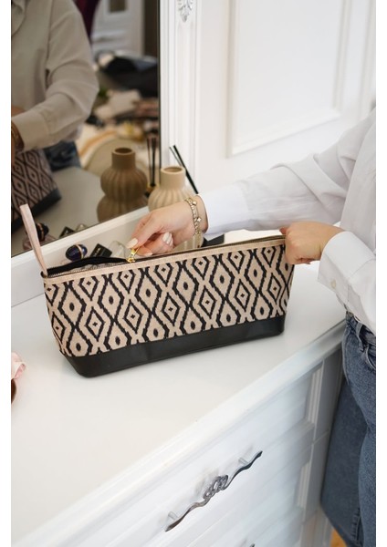 Saç Düzleştirici Maşa Çantası Makyaj Kozmetik Seyahat Büyük Makyaj Çantası fırsatları