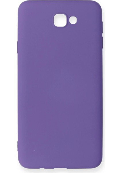 Bfs Samsung Galaxy J7 Prime Kılıf Nano Içi Kadife Silikon - Mor