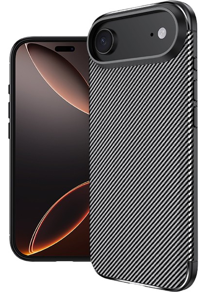 iPhone Uyumlu 17 Air Kılıf Zore Negro Silikon Kapak