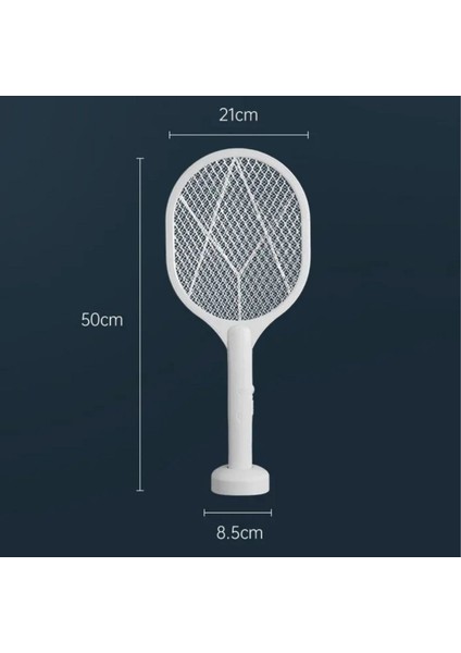 Şarjlı Sinek Öldürücü Masaüstü Standlı,mor Işık Sinek Kovucu Raket 5W (4915) indirimleri