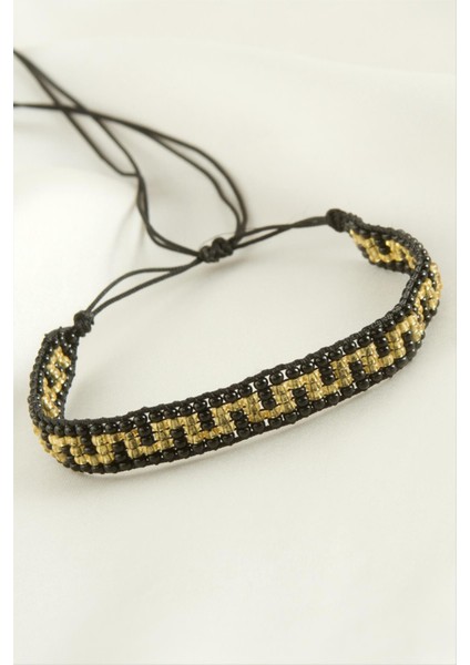 Ds-Derin Miyuki Etnik Bileklik-Siyah fiyatları