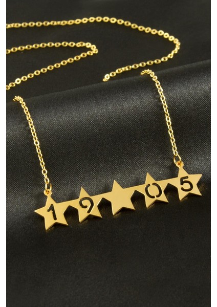 Ds-Derin 1905 Beş Yıldızlı Taraftar Kolye-Sarı