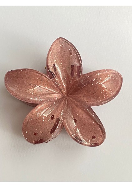 Simli Gül Kurusu Renk Lotus Toka 8 cm - Şık ve Dayanıklı modelleri