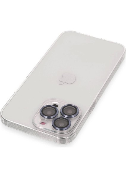 Bfs iPhone 13 Pro Max Kılıf Luko Lens Silikon - Sierra Blue modelleri