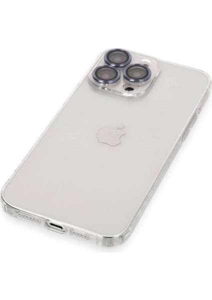 Bfs iPhone 13 Pro Max Kılıf Luko Lens Silikon - Sierra Blue fırsatları